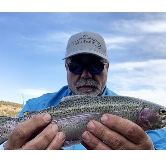 Baseball Fishing Hat Embroidered Logos Mesh Trucker Fishing Outdoors Gray - Picture 5 of 6